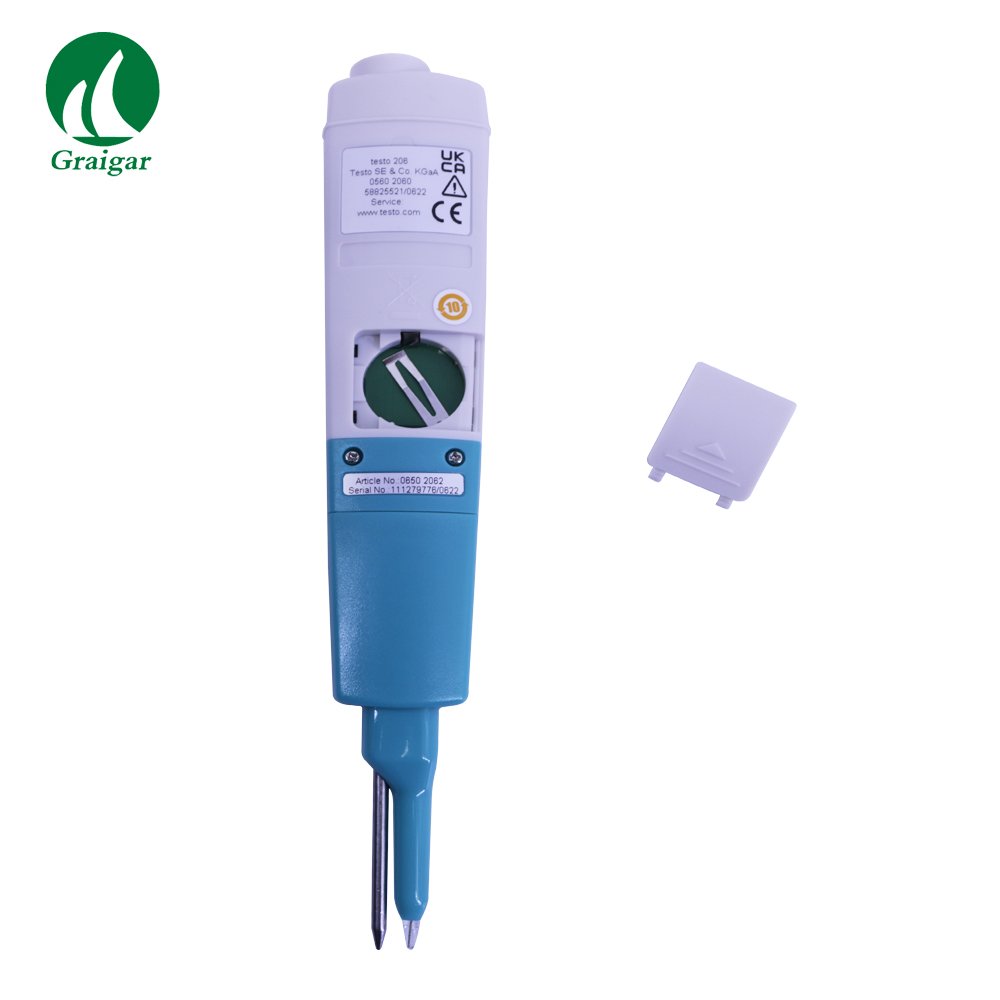 Testo206-pH2 pH Meter for Semi-Solid Media Temperature Meter