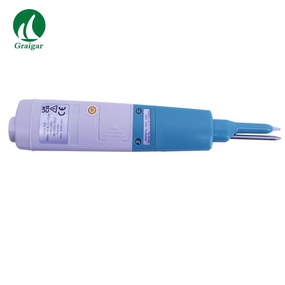 Testo206-pH2 pH Meter for Semi-Solid Media Temperature Meter