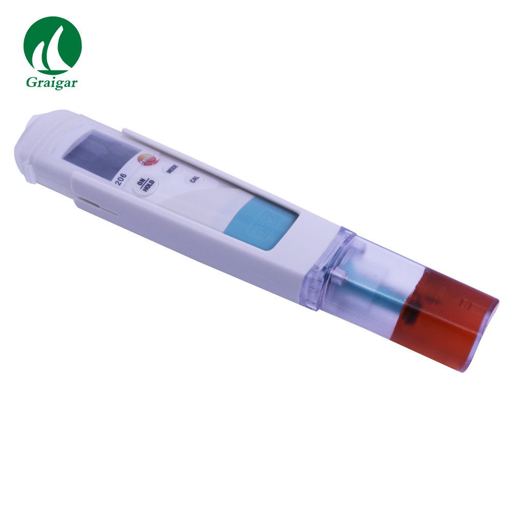 Testo206-pH2 pH Meter for Semi-Solid Media Temperature Meter
