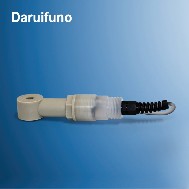 Strong Acid or Alkali Online Inductive Conductivity Sensor Probe with Temperature Sensor