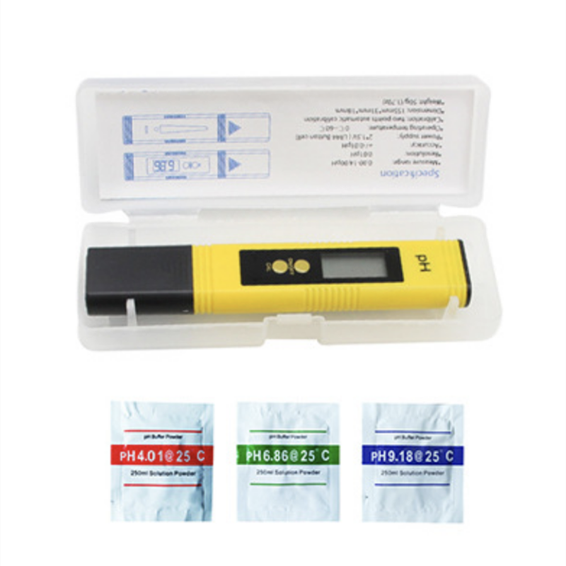 Digital wholesale ph detection pen 3 Point Calibration Pocket Pen Type Ph Meter Aquarium water quality PH test pen for lab