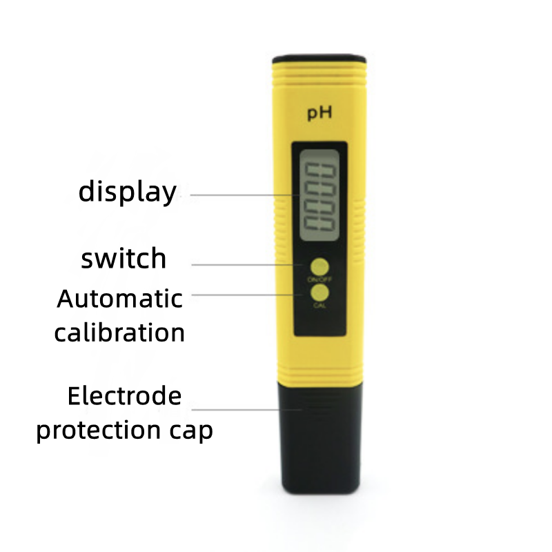 Digital wholesale ph detection pen 3 Point Calibration Pocket Pen Type Ph Meter Aquarium water quality PH test pen for lab