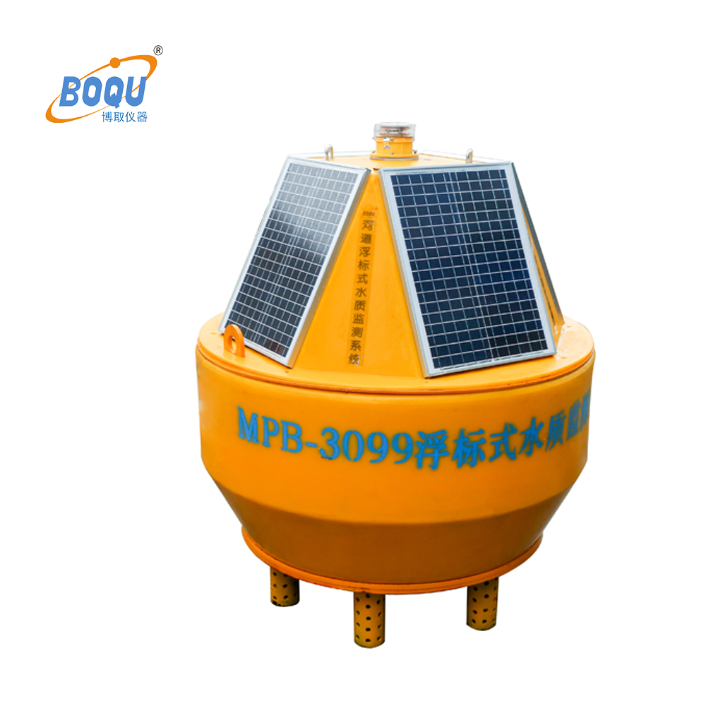 BOQU Manufacturer MPF-3099 Solar Energy Buoy Multi-parameter polyurea integrated river water quality monitoring data buoy