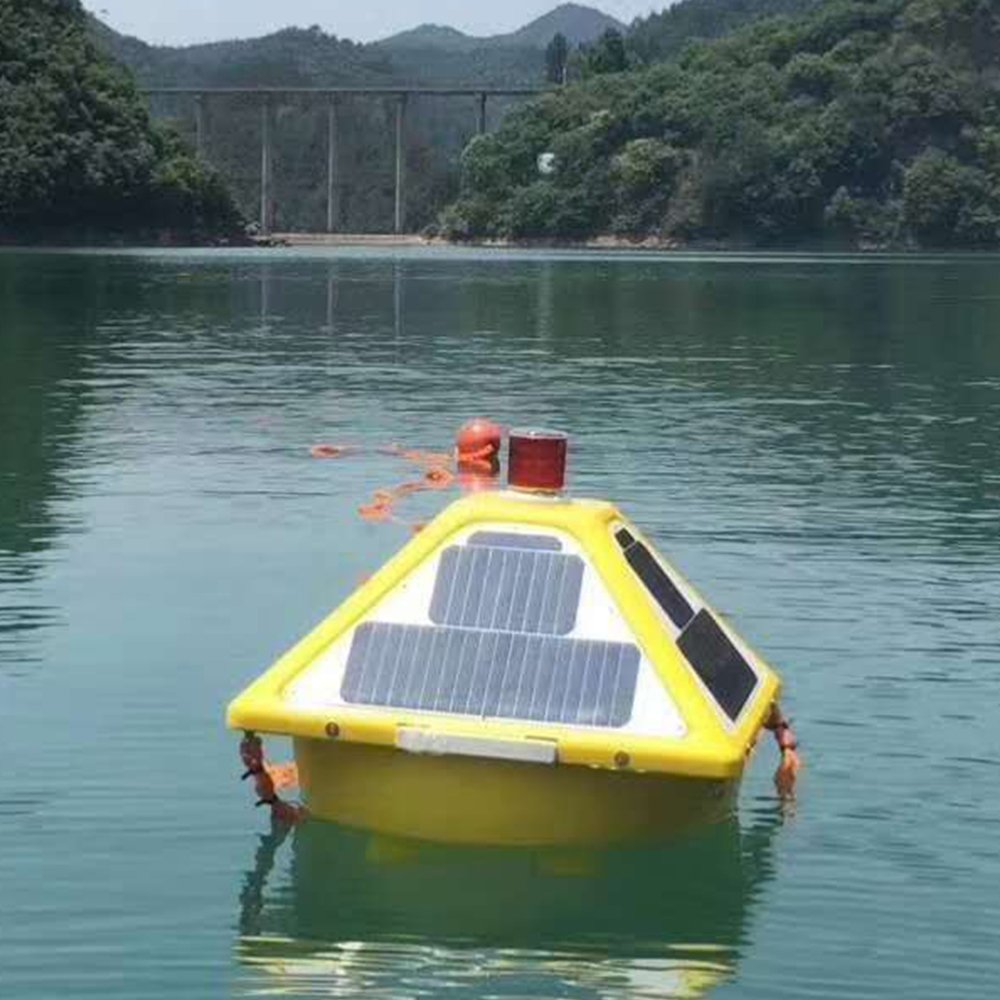 BOQU Manufacturer MPF-3099 Solar Energy Buoy Multi-parameter polyurea integrated river water quality monitoring data buoy