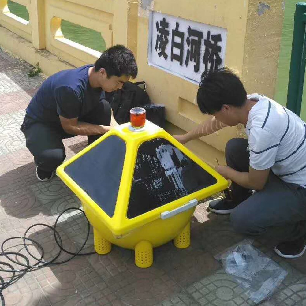 BOQU Manufacturer MPF-3099 Solar Energy Buoy Multi-parameter polyurea integrated river water quality monitoring data buoy