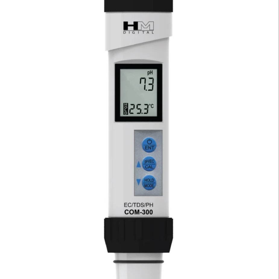 Korea HM COM-300 Water Quality Digital Measurement Tools 4 in 1 TDS EC Temp PH Meter