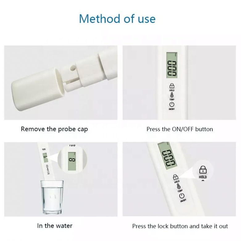 2022 Factory Price TDS Tester Pocket Size Digital TDS Meter For Water Quality Test