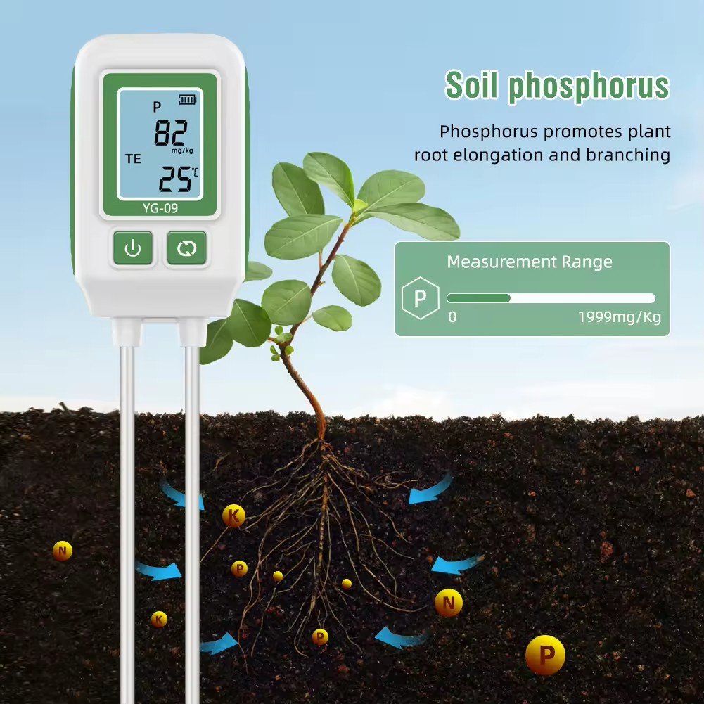 HEDAO YG-09 soil Analysis Soil Npk Detector For Garden soil Analysis Tool For Potted Orchards Garden