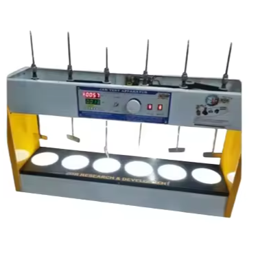 FLOCCULATION JAR TEST APPARATUS 6 SPINDLE WATER TESTING & LAB EQUIPMENT 220VOLT 110VOLT...