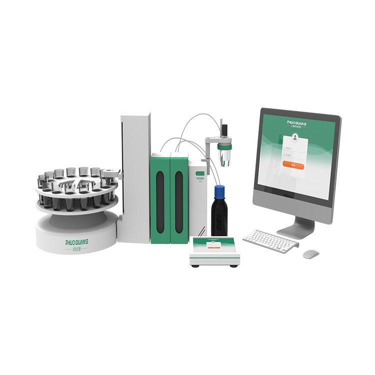 Zhuoguang GT80 Automatic Potential Titrator mV pH Test Meter Laboratory SET MAT Potentiometric Titration Apparatus factory