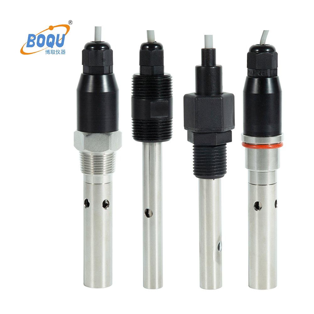 Boqu Ddg-0.01/0.1/1.0 Analog Output Model Food And Beverage Industry Plant Online EC Conductivity Sensor Electrode Probe