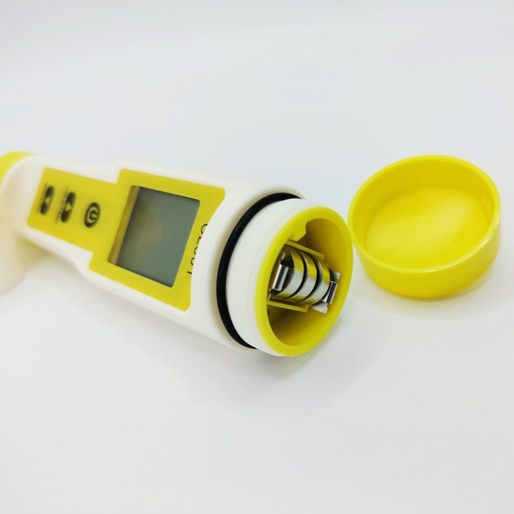 3 in 1 Free Chlorine Tester Pen Portable Chlorine H2 Temp Meter Backlight Residual Chlorine Monitoring For Swimming Pool