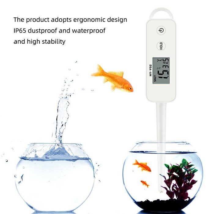 Precision Salinity meter food brine salinity kitchen soup cooked food mariculture digital display electronic salt measurement