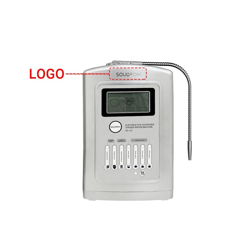 SOUDRON Balanced pH Alkaline Kangen Water Ionizer Purifier Hydrogen Generator Electrolysis Machine For Health Care