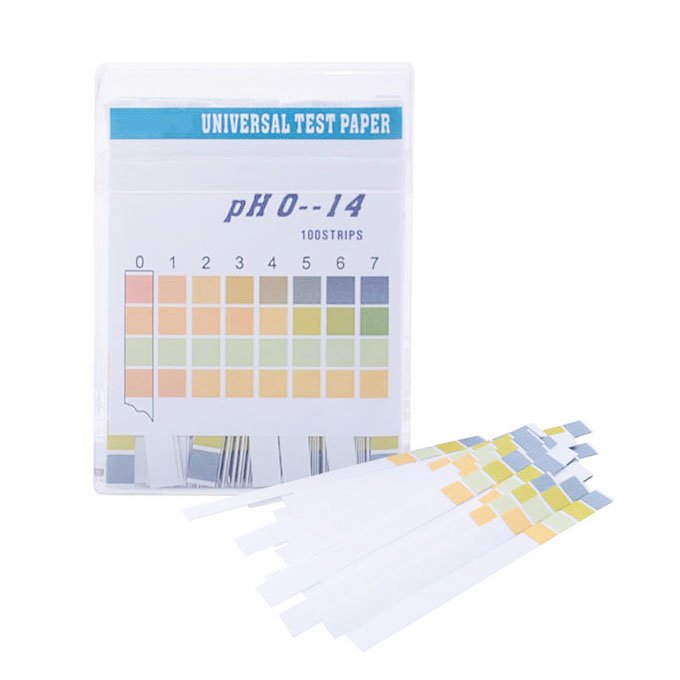 Laboratory analysis liquid water 0-14 ph meters ph test strips
