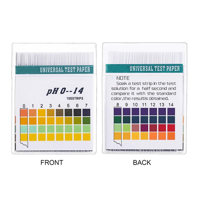 Laboratory analysis liquid water 0-14 ph meters ph test strips