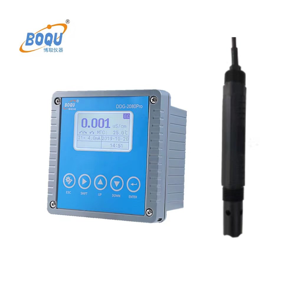 Boqu Ddg-2080PRO With Four-Electrode Conductivity Sensor Online Conductivity Analyzer
