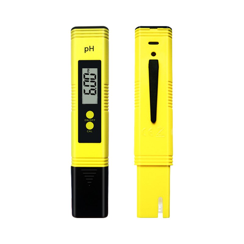 New Selling Digital Ph Meter Automatic Calibration Water Quality Test Ph-02 Yellow, blue, orange and black