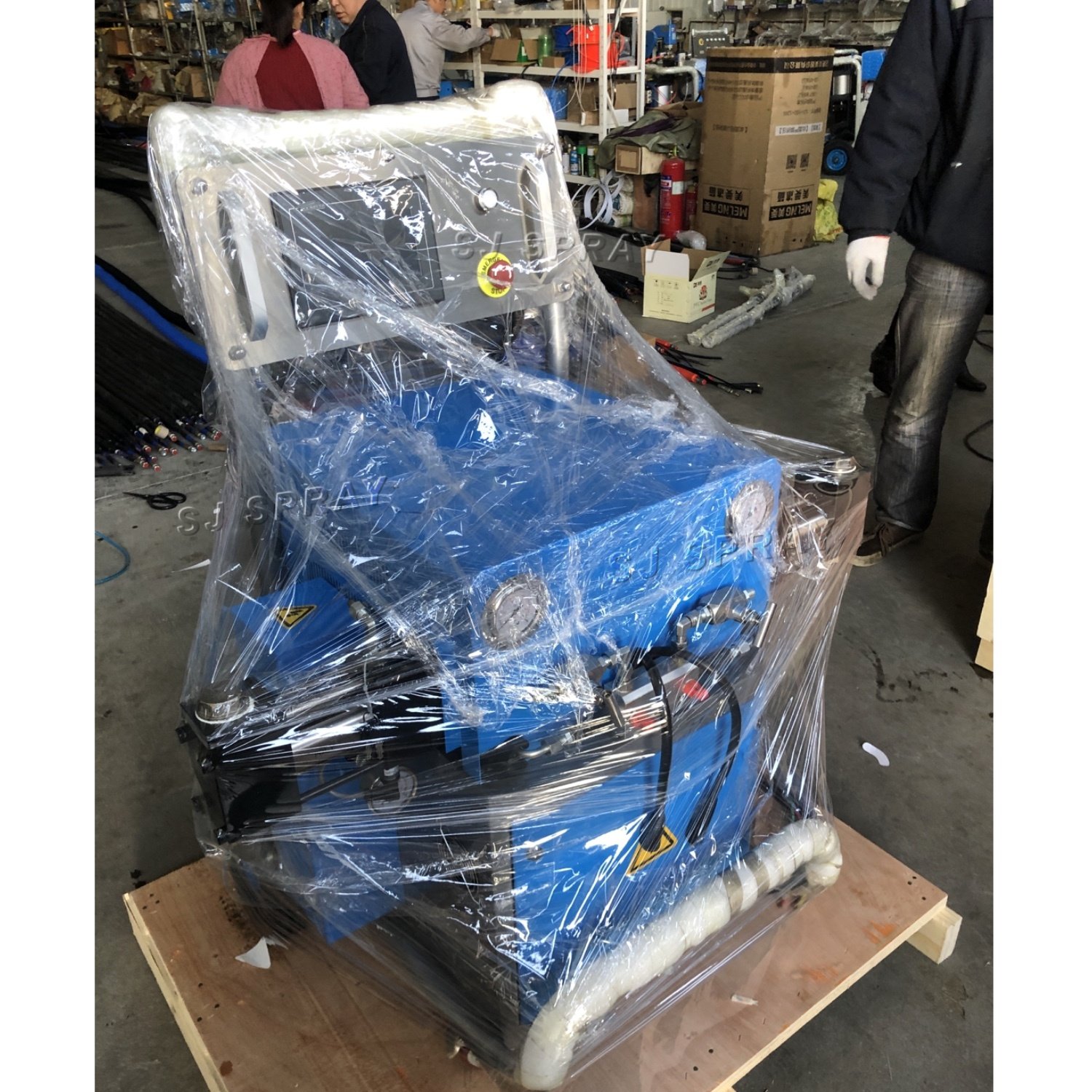 Close/open Cell Polyurethane thermal foam insulation machine spray rigFD-211A1 factory