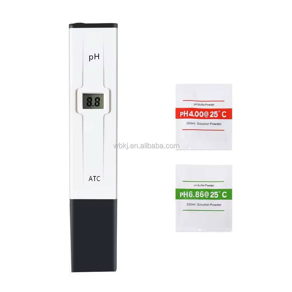 Digital Portable Ph Meter Tester Quality Pool Widely Using Water PH Tester Digital Meter Cosmetics