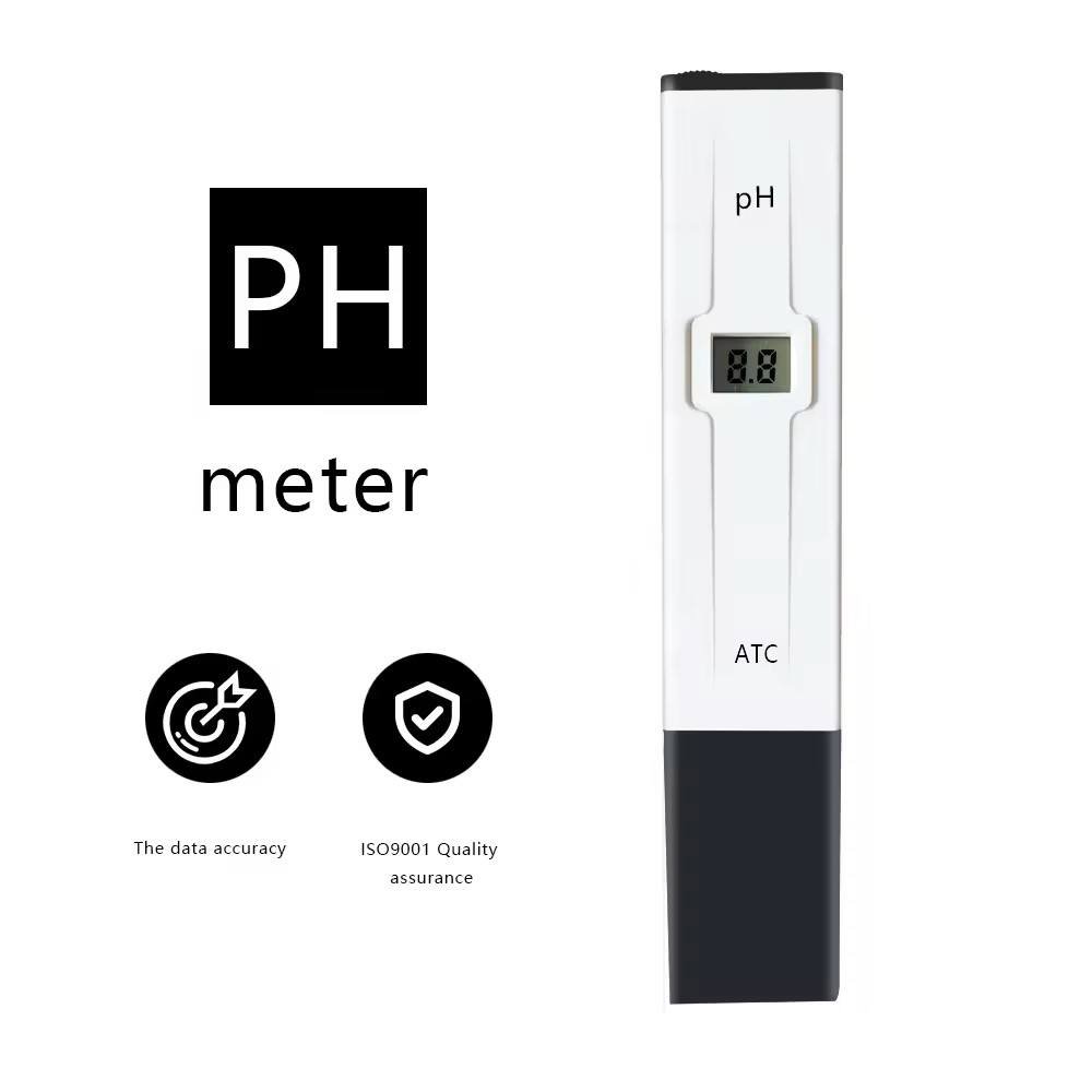 Digital Portable Ph Meter Tester Quality Pool Widely Using Water PH Tester Digital Meter Cosmetics