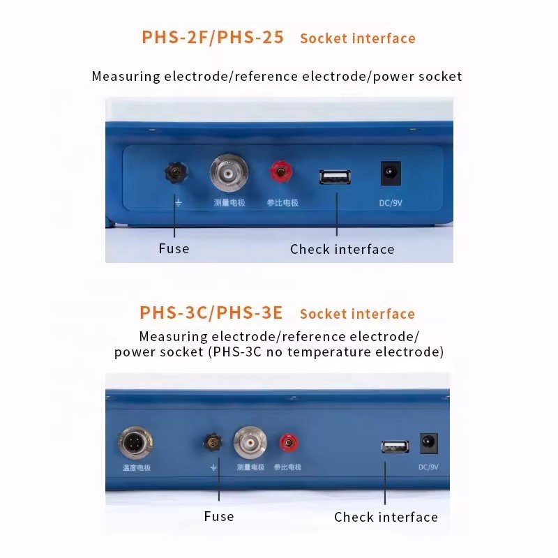 PHS-3C Cheap Laboratory Benchtop pH Meter Digital