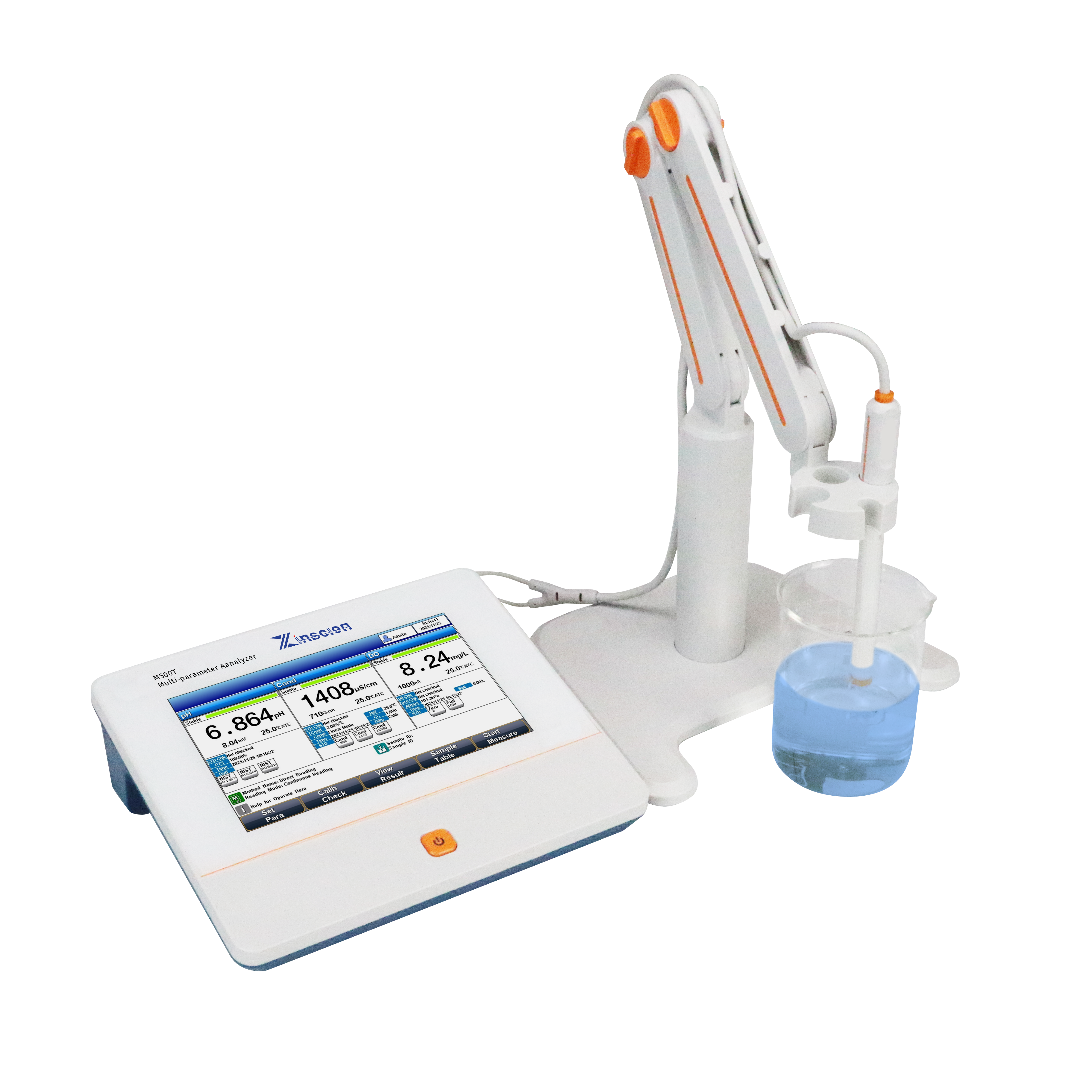 Zinscien Laboratory M600L Benchtop Multi-parameter Analyzer pH Meter Ion Meter Conductivity Meter DO Meter Price