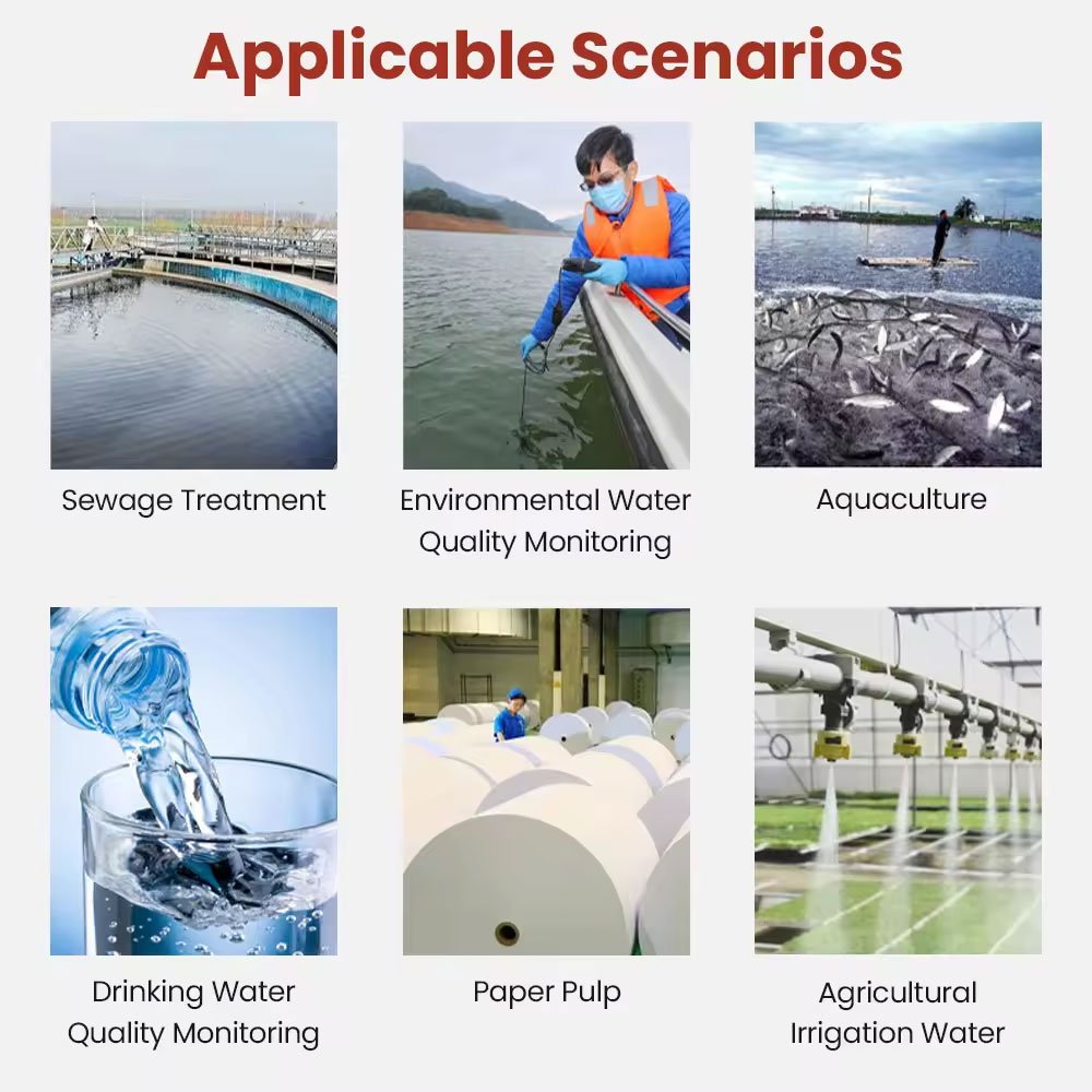 5 in 1 iot online digital multi-parameter water quality measurement sensor set for aquaculture oxygen ammonia nitrogen