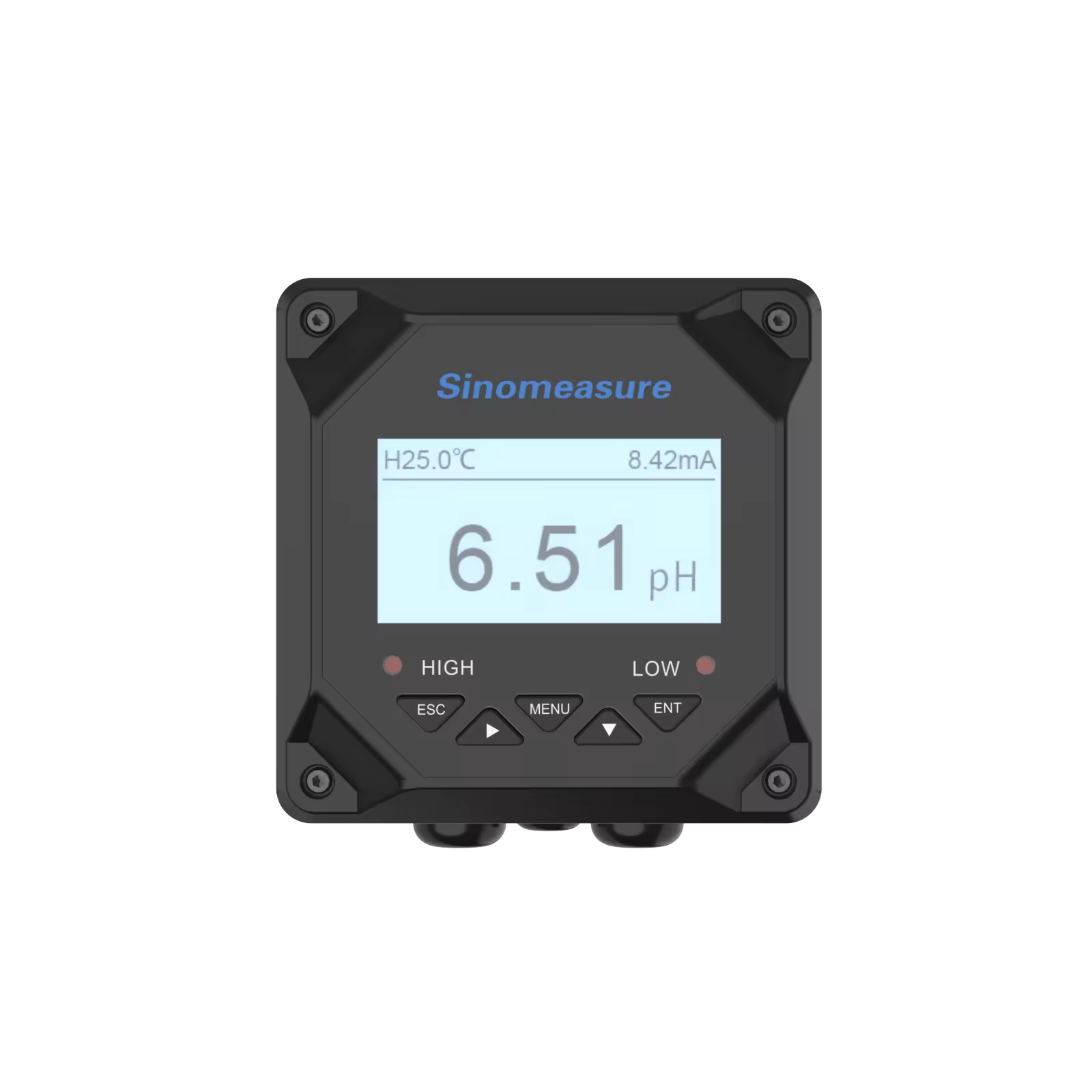 Industrial pH Meter Sensor Controller