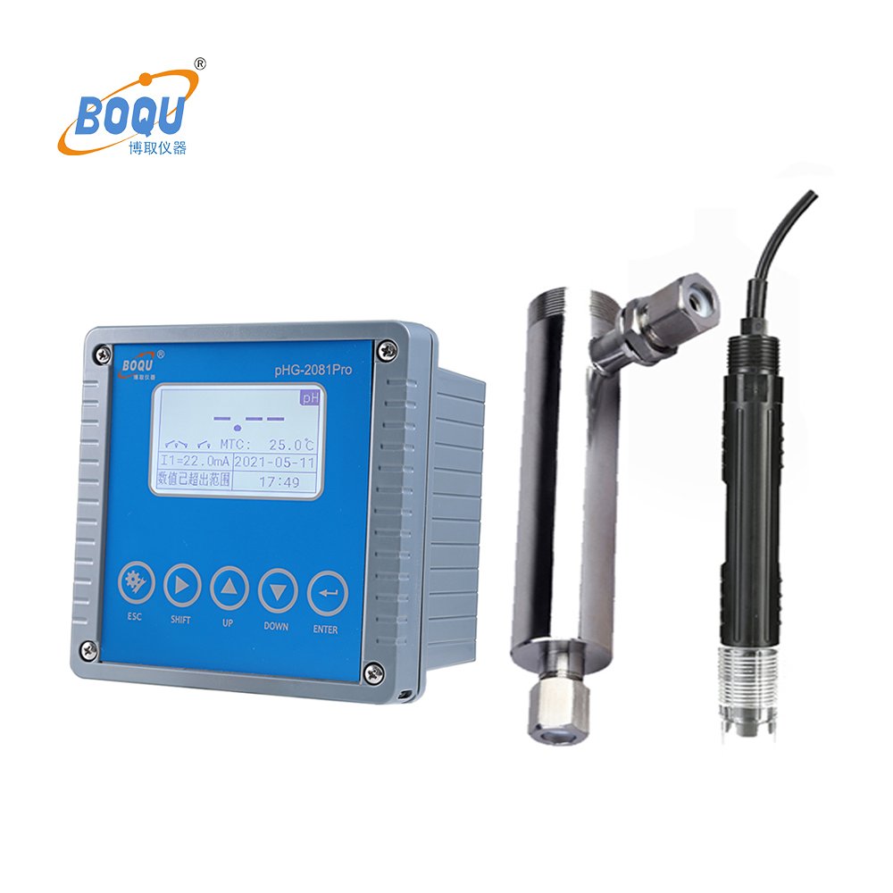 BOQU pHG-2081pro digital ph/orp electronic ph meter brewery and ph/orp glass elctrode