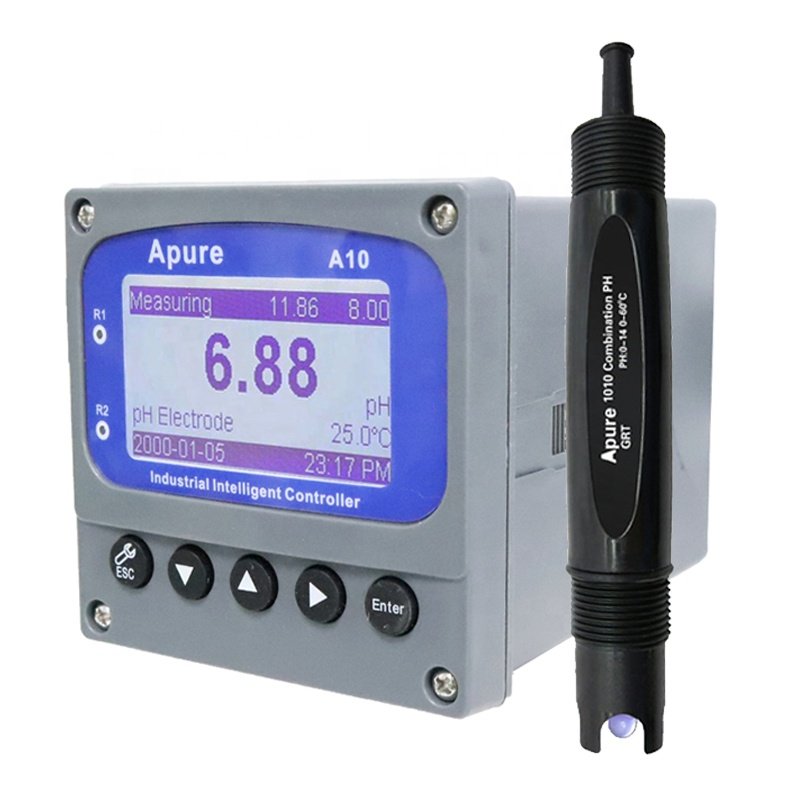 Digital LCD AUTO bench top ph meter ph panel meter for drinking water