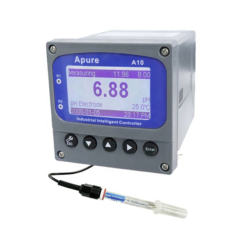 Digital LCD AUTO bench top ph meter ph panel meter for drinking water