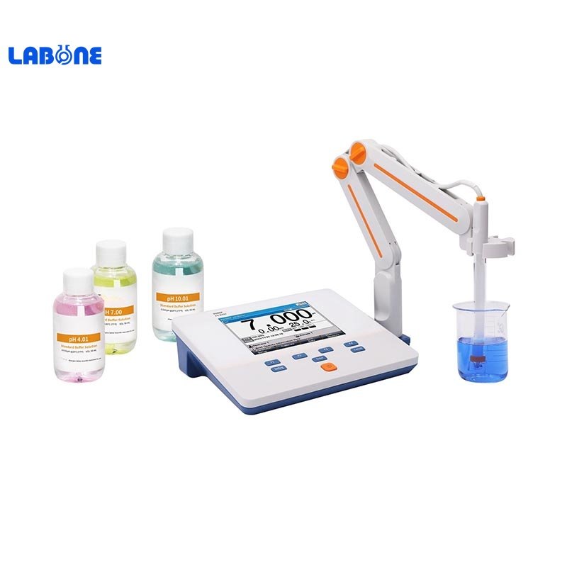 Data Storage 500 sets PH300F 5 points calibration Benchtop Laboratory price ph meter test for soil