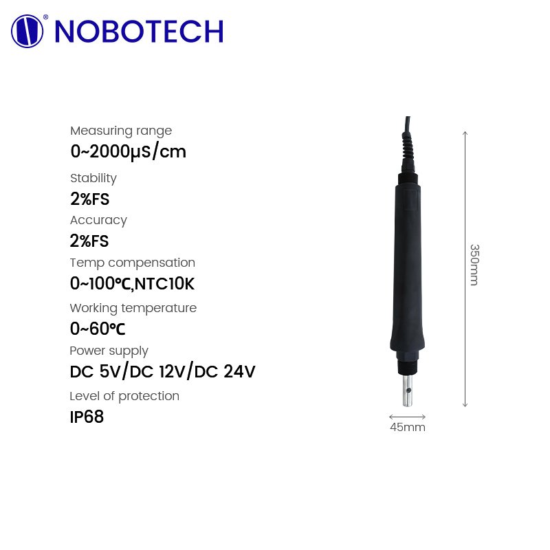 Conductivity Online Tds Water Tester Meter NS-CD100 EC/PH Sensor Arduino, Analog TDS Sensor Water Electrical Conductivity Sensor