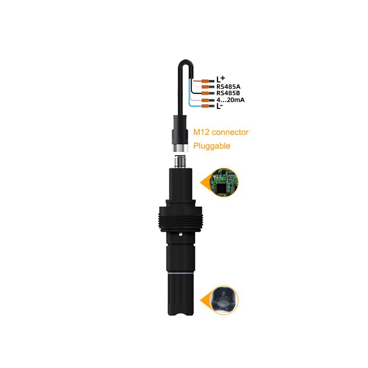 RS485 DO Probe 4-20ma Water Dissolved Oxygen Electrode Online DO Sensor Dissolved Oxygen Sensor
