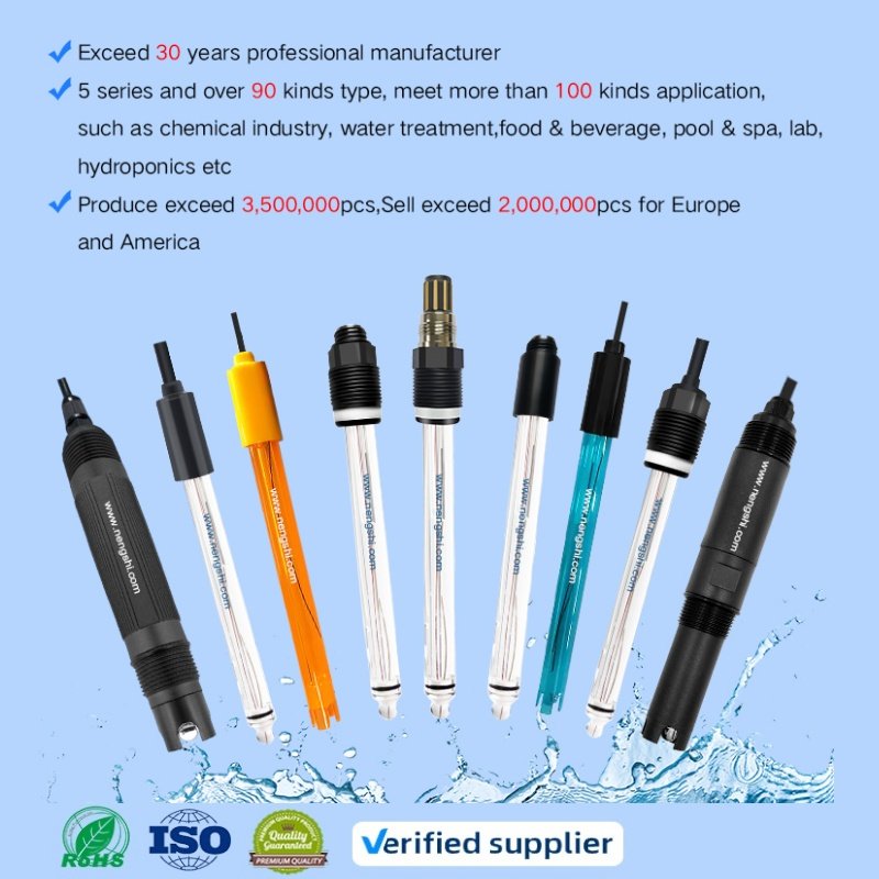 digital conductivity electrode sensor with built-in ec sensor module online monitoring digital conductivity probe rs485