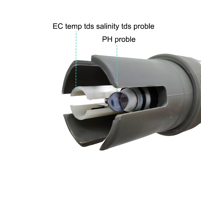 RS485 Waterproof PH Probe 4-20mA EC Temperature TDS Salinity Sensor For Aquaculture Water Treatment