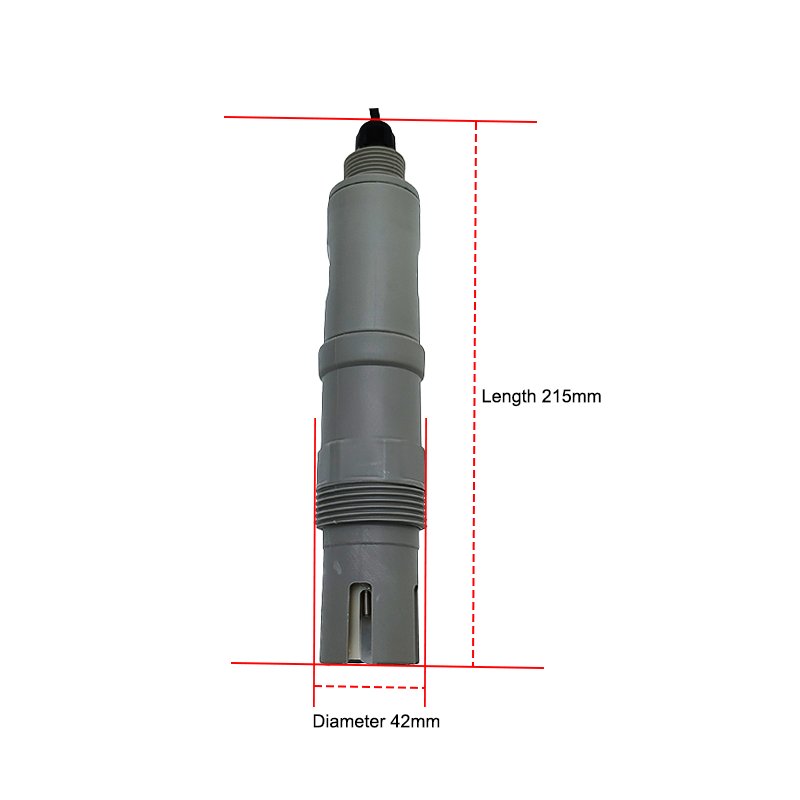 RS485 Waterproof PH Probe 4-20mA EC Temperature TDS Salinity Sensor For Aquaculture Water Treatment