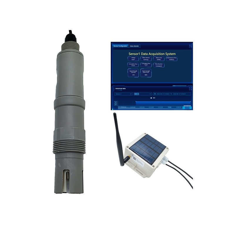 RS485 Waterproof PH Probe 4-20mA EC Temperature TDS Salinity Sensor For Aquaculture Water Treatment