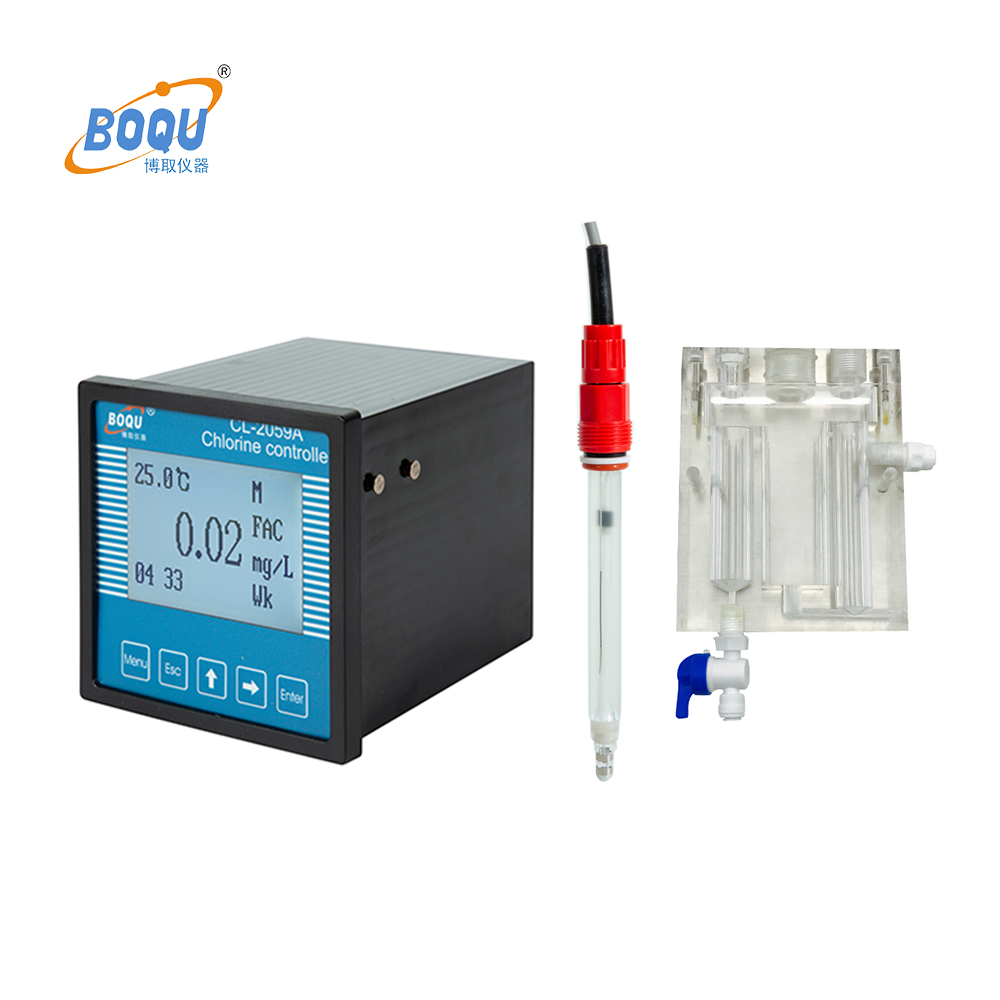 CLG-2059A Industrial Online Free Residual Chlorine Measurement Analyser Detector Analysis Controller Analyzer Meter