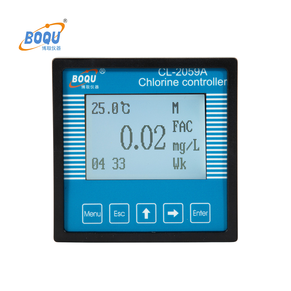 CLG-2059A Industrial Online Free Residual Chlorine Measurement Analyser Detector Analysis Controller Analyzer Meter