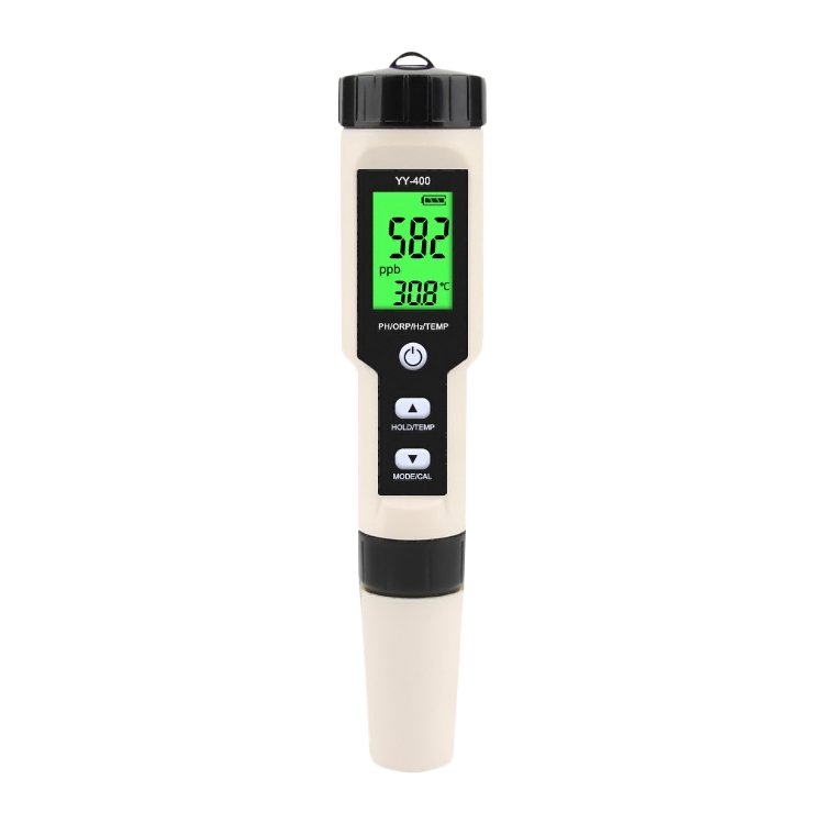 4-in-1 Digital PH/H2/ORP/Temperature Water Quality Tester PH Meter YY-400 Use for Hospitals Laboratory Drinking Water