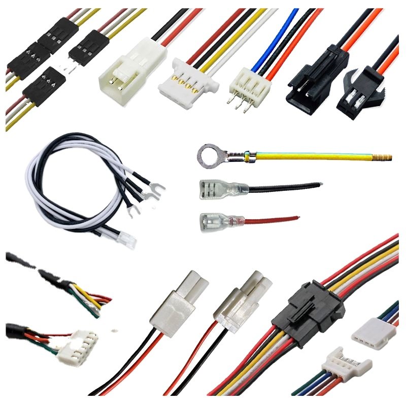 Custom JST SH MX GH Zh Ph Eh Xh VH 1.0 1.25 1.5 2.0 2.54 3.96 mm Pitch 2/3/4/5/6 Pin Connector Wire Harness Cable Assembly