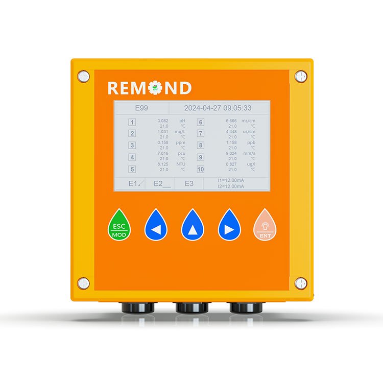 Multiparameter Digital Modbus RS485 Water pH ORP Sensor Conductivity Probe Dissolved Oxygen Chlorine Sensor