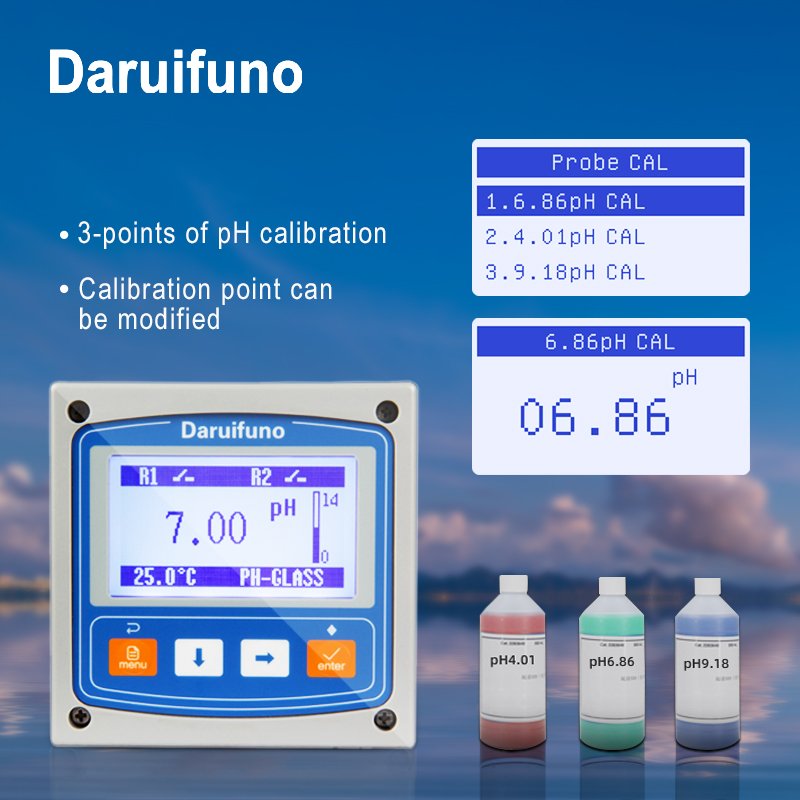 New Arrival 4 20mA RS485 Online pH Meter for Sewage Water Treatment