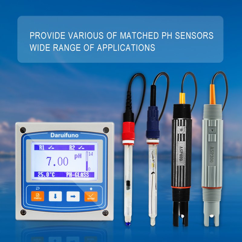 New Arrival 4 20mA RS485 Online pH Meter for Sewage Water Treatment