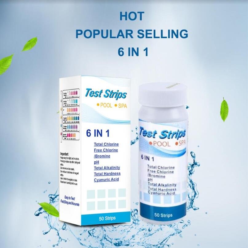 Factory Direct W-6 Swimming Pool Test Spa water test kit for ph chlorine bromine