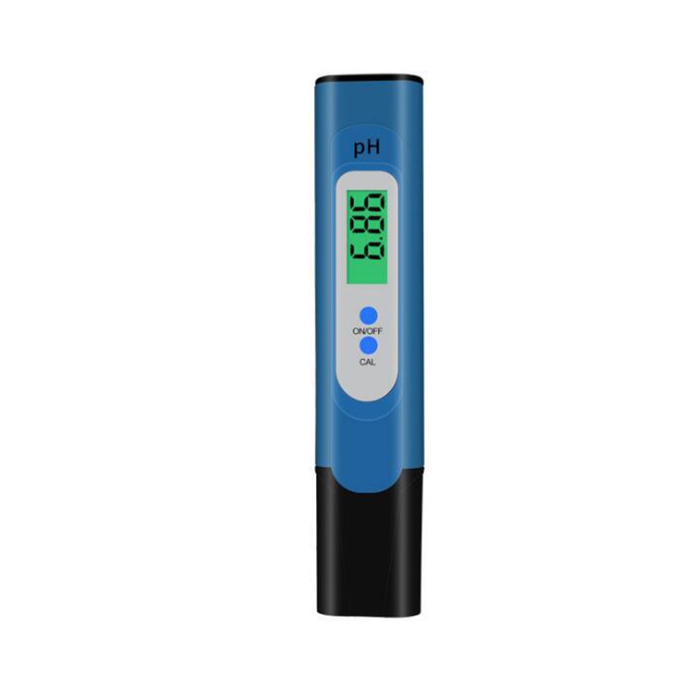 PH-05 test pen with backlight digital display screen high precision portable PH meter test instrument blue