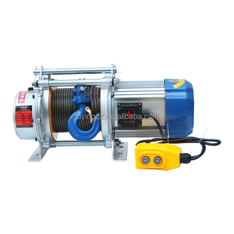 800kg Elevator Hoist/220V Motor/KCD Electric Wire Rope Winch