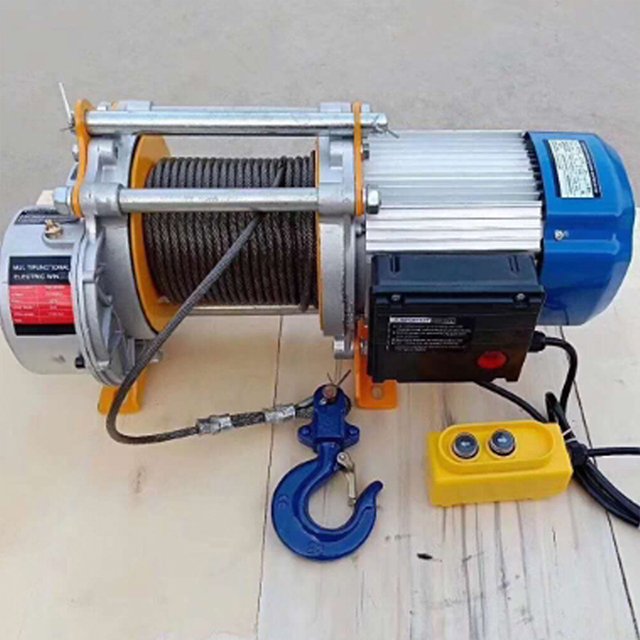 800kg Elevator Hoist/220V Motor/KCD Electric Wire Rope Winch